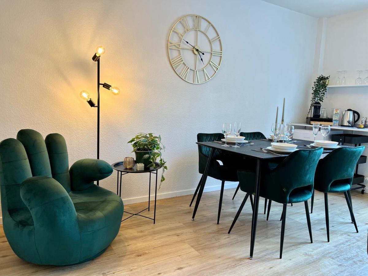Design Apartment Mit Balkon - Kueche - Netflix Essen Exterior photo